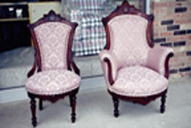 Phillips Upholstery armchairs after 770-632-4257
