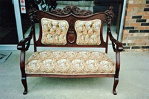 Phillips Upholstery setee after 770-632-4257